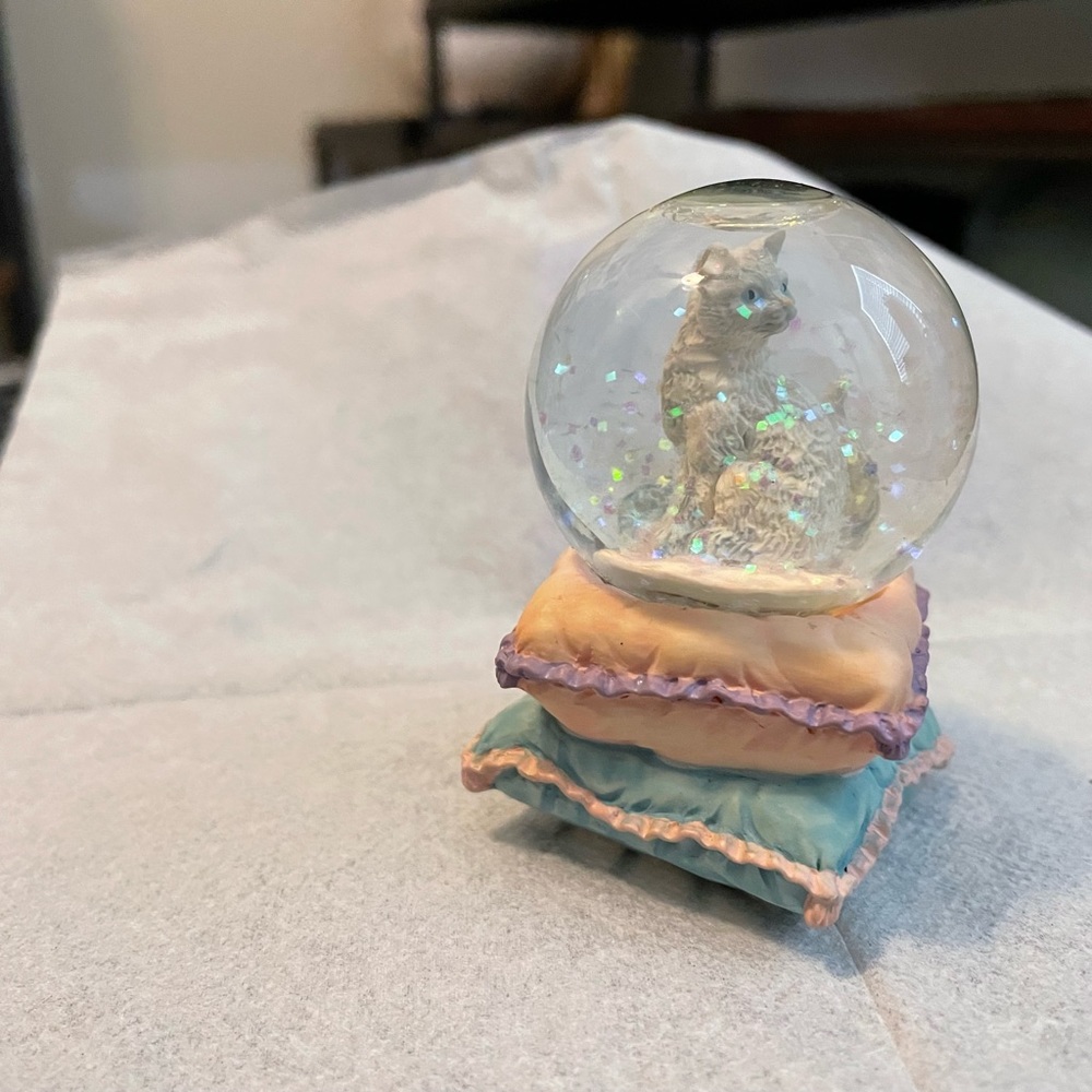 Cat in Snow Globe -Westland